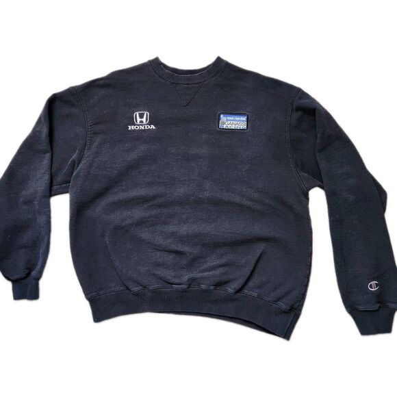 Champion Honda Novo Nordisk Chip Ganassi Racing Crewneck Sweatshirt Black XL GUC